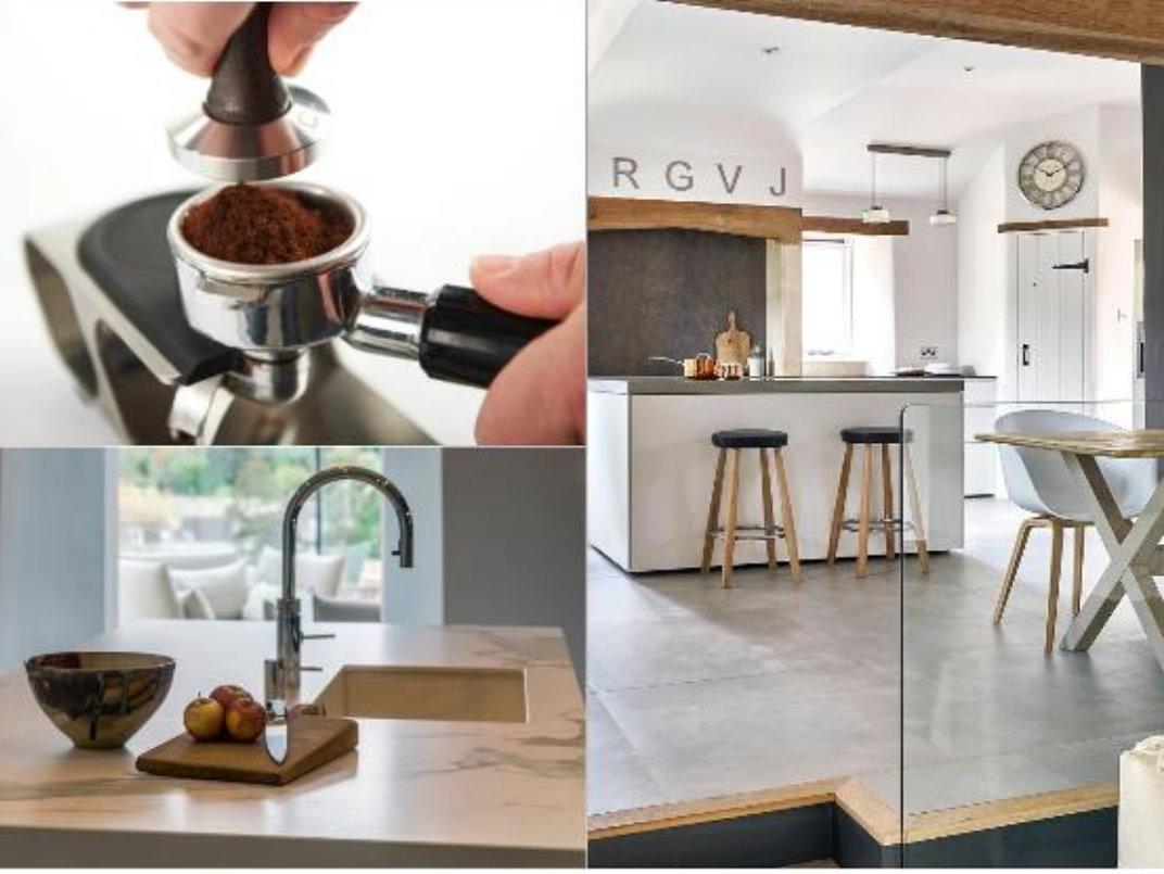 Mirror-polished towel rack