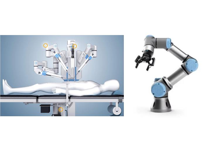 CNC machined robotic component