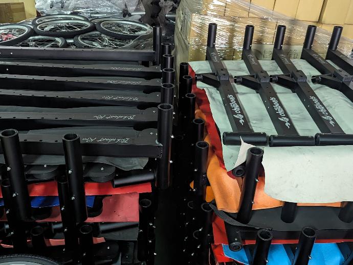 Water Bike Pre-Assembly