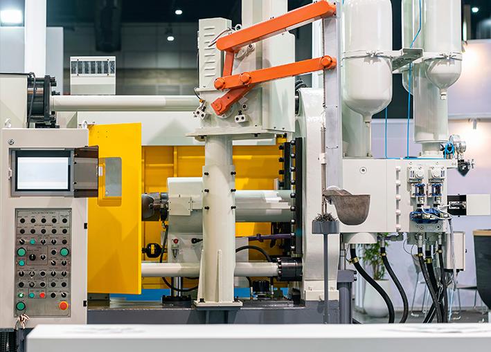 Die Casting Machinery in DMS Factory